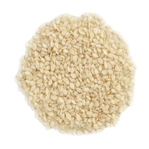 Raw White Sesame Seeds Round Dried Natural Single Herb Spice Ingredient