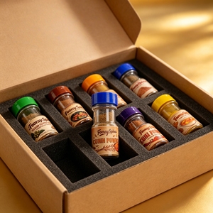 Fast Food Seasoning Cumin Powder Kebab Rub Easy Grip Shaker